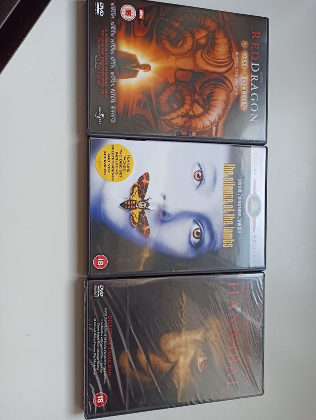 The Hannibal lecter trilogy DVD