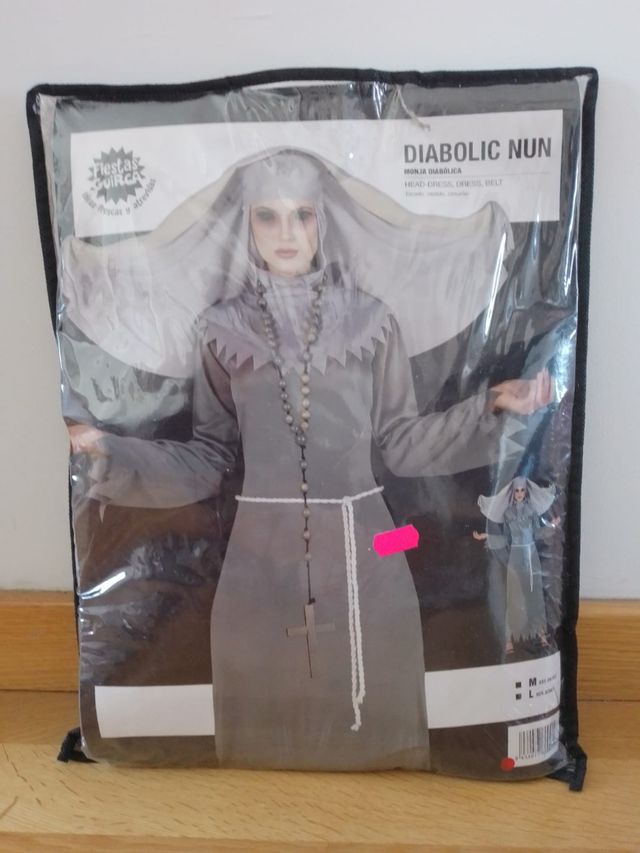 Disfraz monja Halowen
