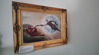 Quadro in cartone di Deadpool