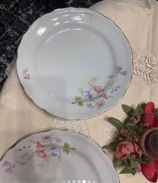 Antico servizzio piatti Richard Ginori 4 pezzi 