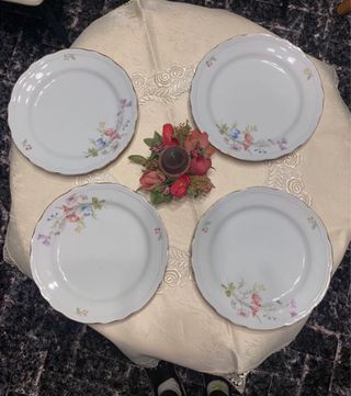 Antico servizzio piatti Richard Ginori 4 pezzi 