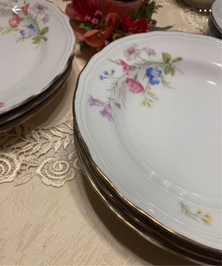 Antico servizzio piatti Richard Ginori 4 pezzi 