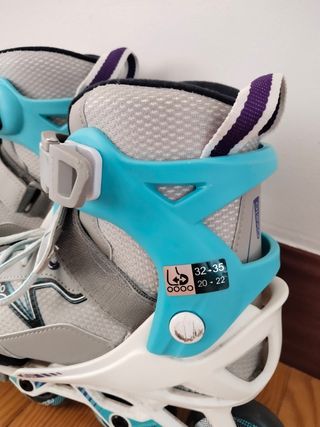 Patines de línea talla 32-35