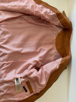 cazadora cuero massimo dutti