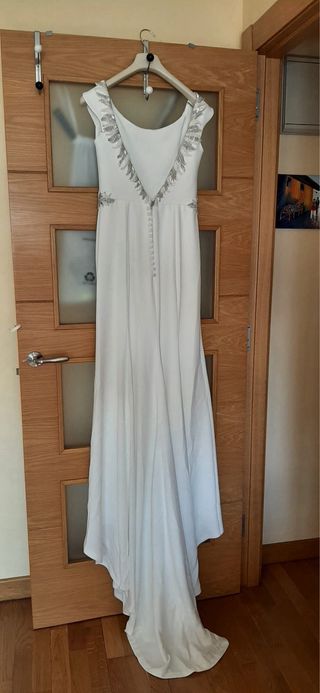 Vestido novia Jesus Peiro 8014