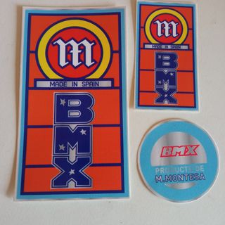 Pegatinas calcas BMX motesa 109 BH 