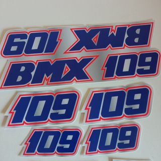 Pegatinas calcas BMX motesa 109 BH 