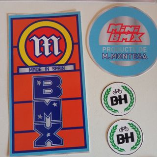 Pegatinas BMX BH mini BMX Montesa 