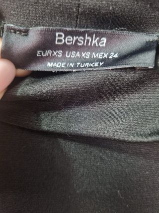 Body Bershka nero XS