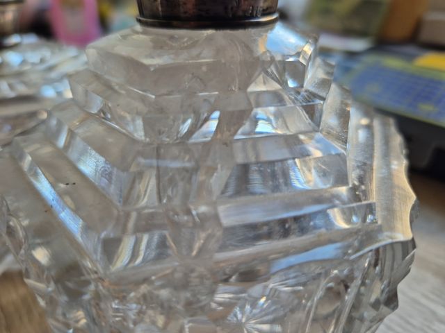 Juego antiguo de tocador