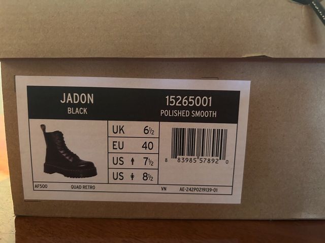 Dr Martens Stivali Platform Jadon - Nuove