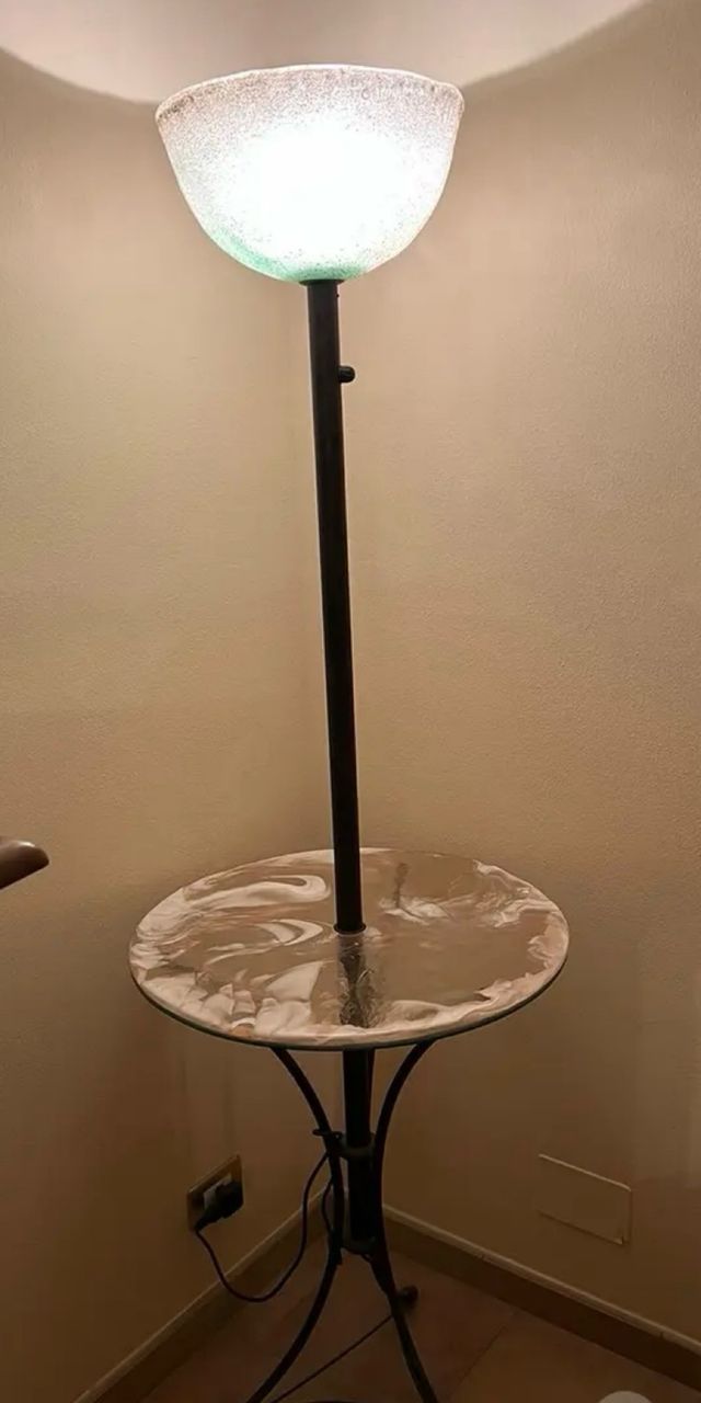 Lampada da terra in Murano