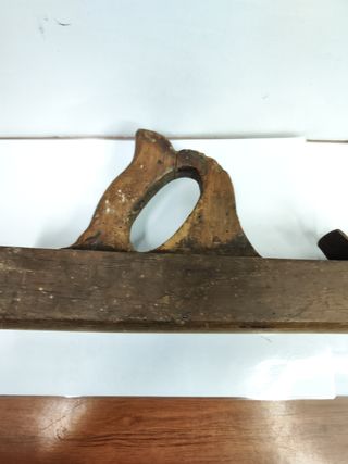 Cepillo de carpintero antiguo