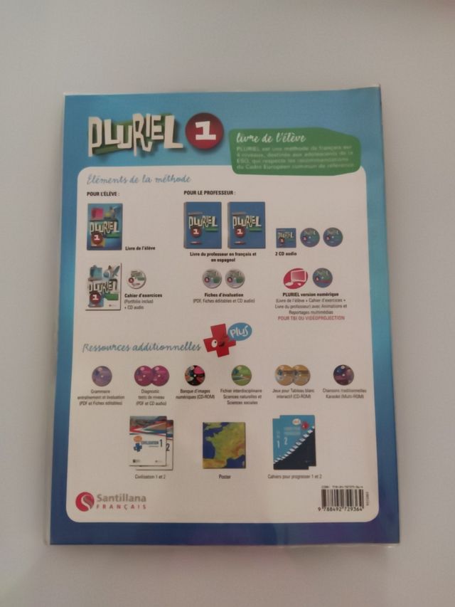 PLURIEL 1 LIBRE DE L´ELEVE