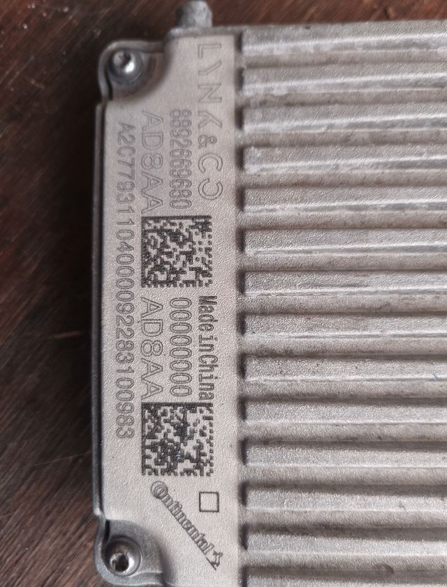 Cámara delantera interior LYNK & Co.