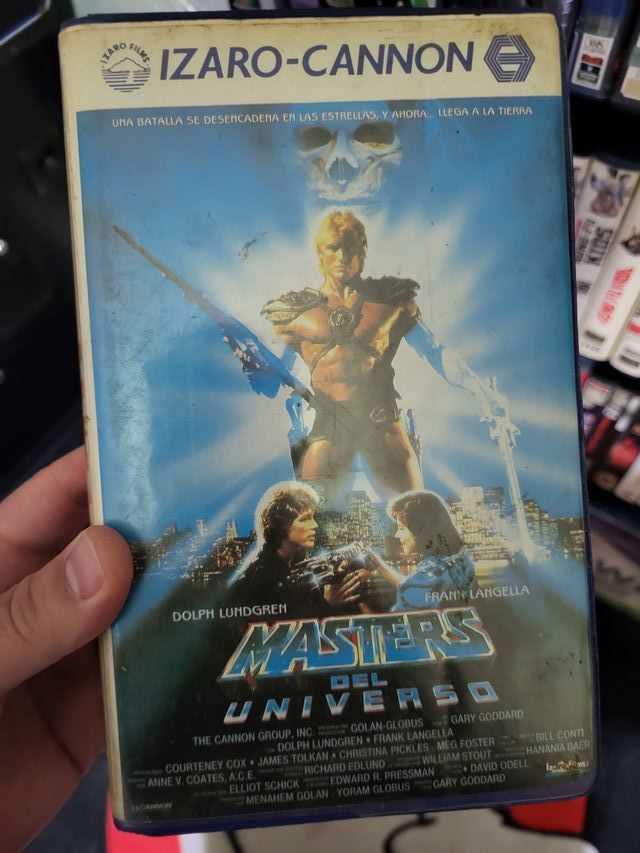 VHS Masters del Universo