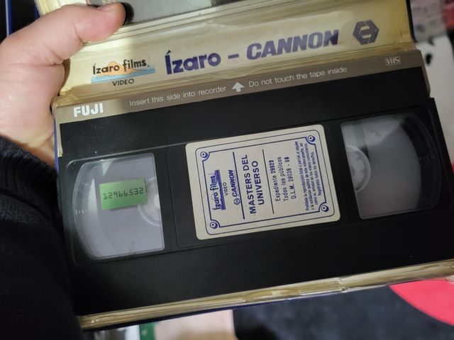 VHS Masters del Universo