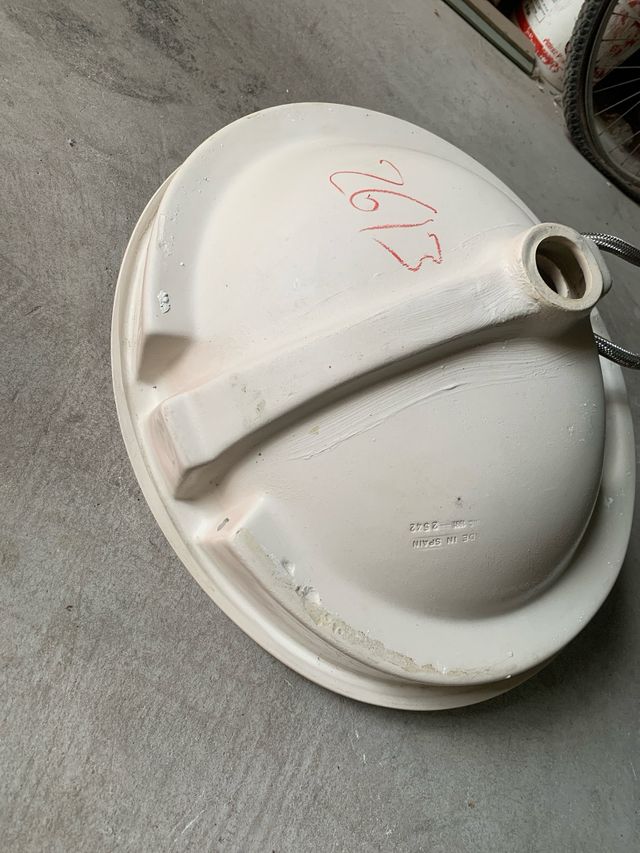 Lavabo roca modelo java con piedra marmol