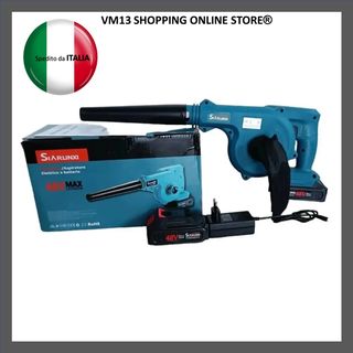 Soffiatore Aspiratore elettrico con due batterie