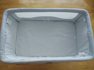 MINICUNA COLECHO+COLCHÓN ANTIASFIXIA