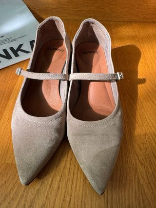 Zapatos tacon bajo
