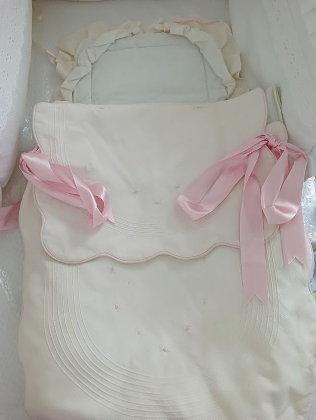 Clásico saco de capazo para bebe