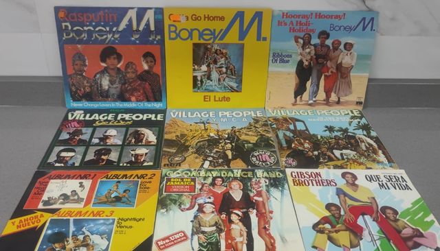 Conjunto Vinilos antiguos