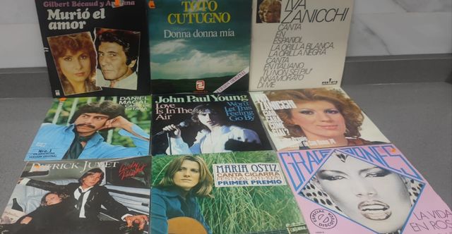 Conjunto Vinilos antiguos