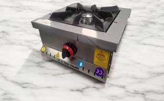 COCINA INDUSTRIAL A GAS SOBREMESA INOXIDABLE