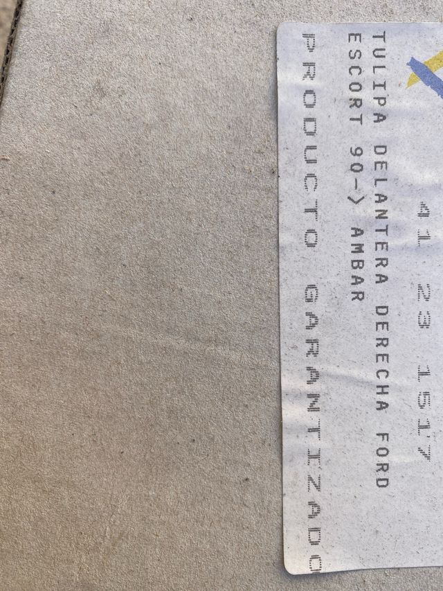 Intermitente delantero ford escort