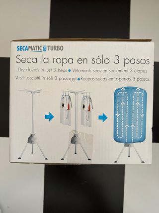 Secadora portable secamatic turbo 