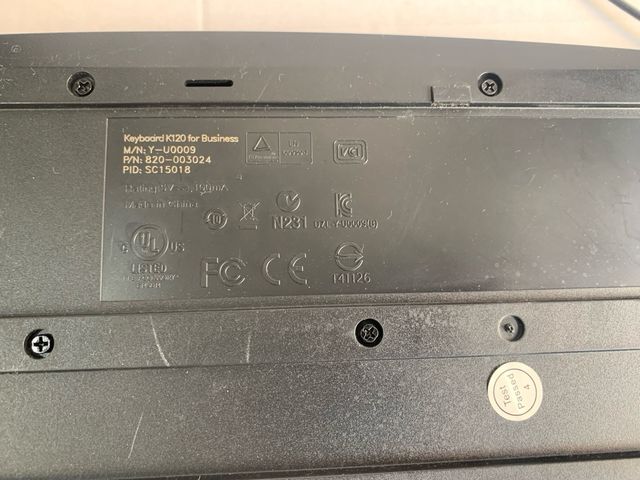 Teclado ordenador Logitech K120