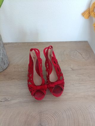 Zapatos rojos Sanse 