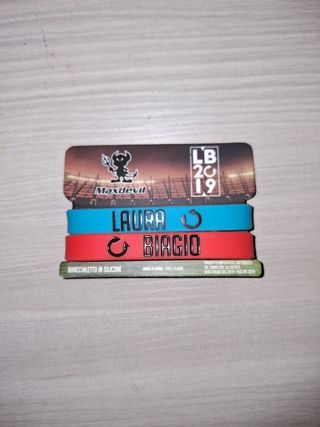 Braccialetti Laura Biagio stadi 2019