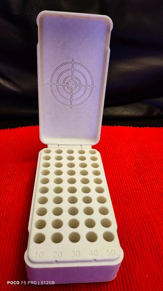CAJA VACÍA PARA 50 UNIDADES CAL 38 SPL