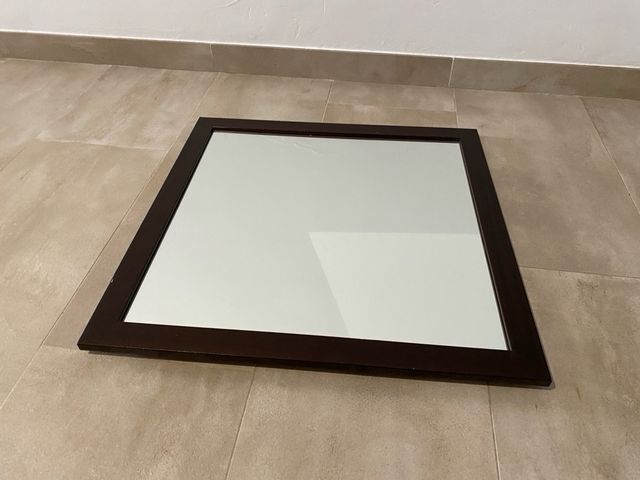 Espejo de madera 60x60