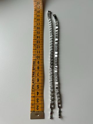 Coppia bracciali tennis