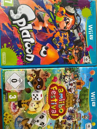 amiibo festival Wii U y Splatoon