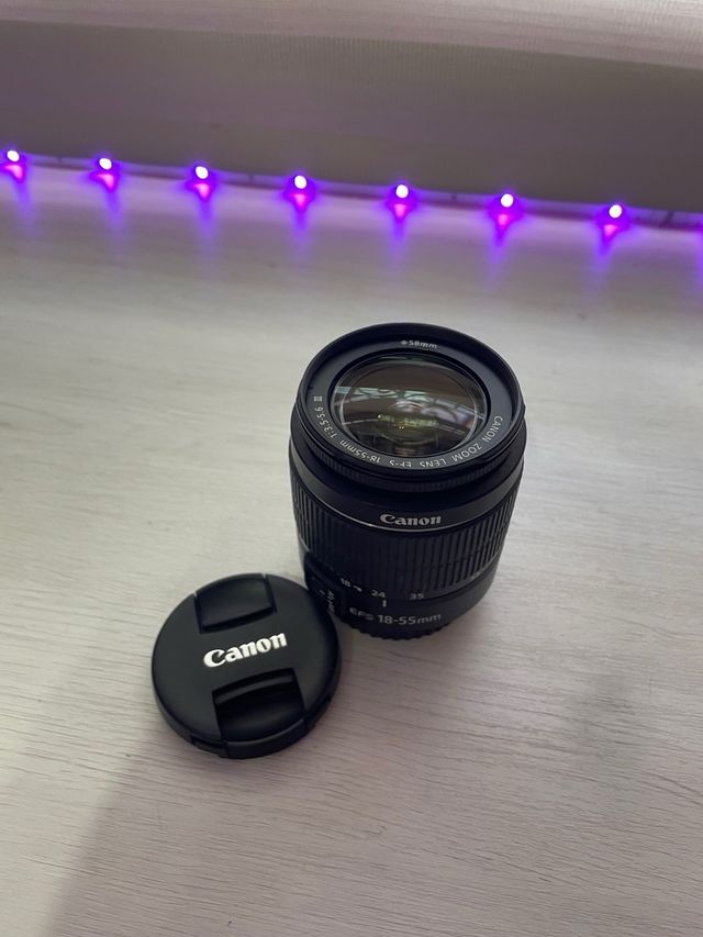 Objetivo Canon EF-S 18-55mm