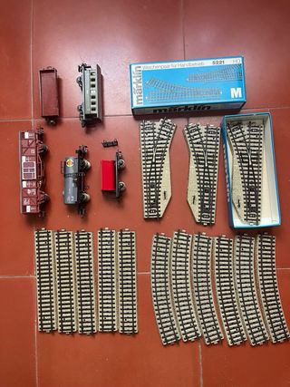 Vagones y piezas tren antiguo Marklin