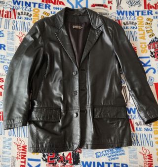 Giacca autunno tgl L VERA PELLE