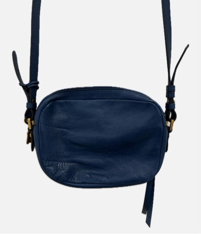Bolso Fossil Cuero Azul