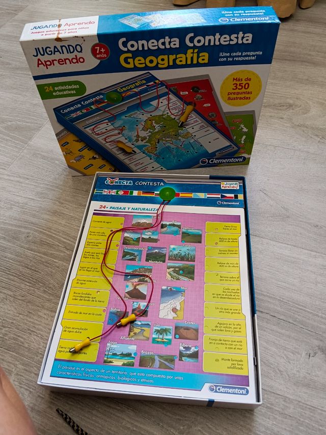 Juego geografía conecta contesta