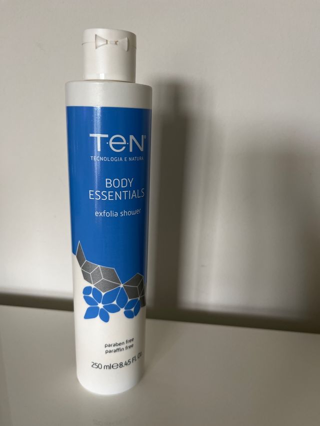 Ten body essential exfolia shower