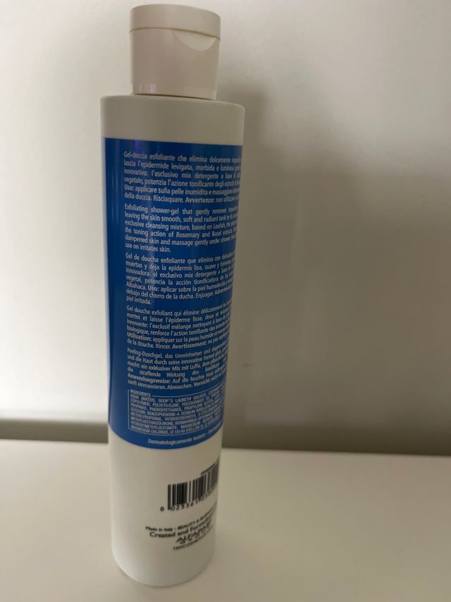 Ten body essential exfolia shower