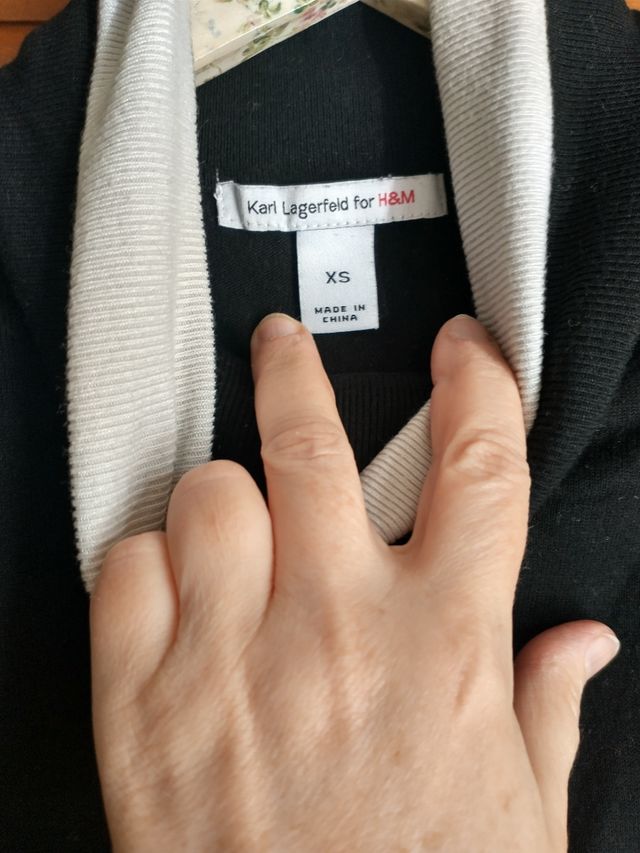 Jersey Karl Lagerfeld for HM, T. XS