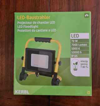 Proiettore cantiere professionale 70W 7000 Lumen