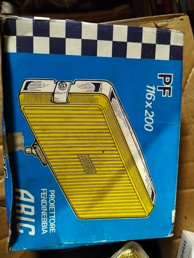 Pareja de faros vintage antiniebla