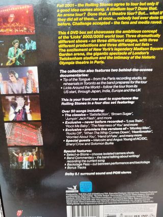ROLLINGS STONE. DVD'S y CD'S Originales.