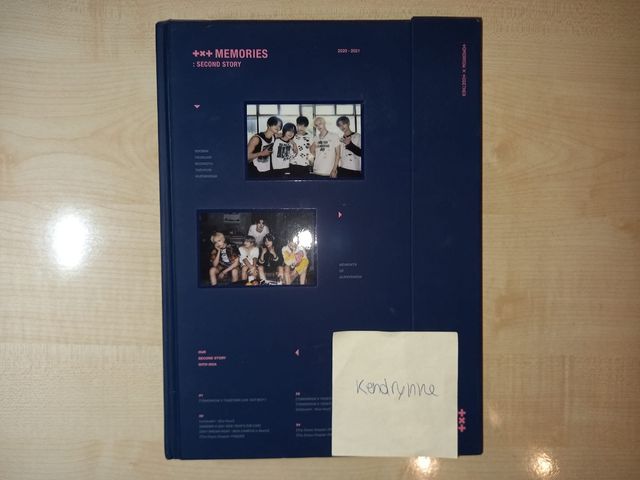 Txt tomorrow by together 2nd memories